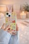 Cute Dog Pattern Phone Case Compatible with iPhone 13 / 14 / 15 Transparent Edge Shock-Absorbing Case - 2
