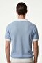 Men's Comfortable Fit Polo Collar Knitwear T-Shirt - 3