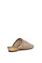 26Y467-5 Women's Stoned Evening Dress Flat Slippers Bronze - 5