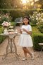 36030Pr Powder Girls Sparkling Sequin Top & Skirt