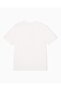 Men's Breathable Cotton Jersey Fabric Patterned Short Sleeve White T-Shirt - 7