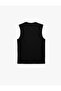 Regular Fit Crew Neck Sleeveless Printed Sports Tank Top - 2