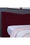 MARS HEADBOARD VELVET MAROON L-140 : H-125 CM