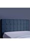 HERMONIA HEADBOARD CHANEL NAVY BLUE L-150 : H-125 CM - 2