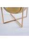 Majjis Metal Planter Gold 23x30cm - 4