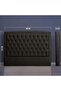 BIANCA HEADBOARD CHANEL LIGHT BROWN L-160 : H-125 CM - 5
