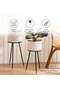 Medley 2-piece Metal Planter With Stand - White And Black - 4