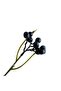 Artificial Blueberry Stem 17.78x17.78x68.58cm - Black - 3