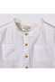 Long Sleeves Shirt with Mandarin Collar - 4