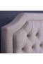 ANDROMEDA HEADBOARD CHANEL BEIGE L-140 : H-125 CM - 4