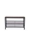Riverridge Shoe Rack 6 Pairs 74.9x30x45cm - Brown - 2