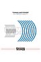 Yamaha Wheel Sticker Set High Quality 16-Piece Wheel Set Yamaha Compatible - 3