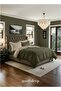 Good Sleep King Size Duvet Cover Set | 6 Piece Reversible | 220x240 cm | Green Dual-Tone - 3