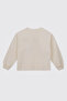Girl's Ecru Sweatshirt - 2