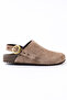 Genuine Leather Mink Suede Women's Shoes - Rgn8142