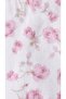 Pink Floral Patterned Towel Fabric Beach Bag 55X35 cm – Large Size Shoulder Bag with Waterproof Lining - 3