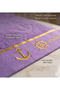 100% Cotton 100% Absorbent Gold Detailed Design Beach Towel - 4