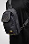 Unisex Black-Yellow Waterproof Crossbody Shoulder Chest Bag (20X31 cm) - 3