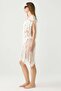 Butterfly Motif Knitwear Beach Dress White - 4