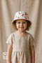- 100% Cotton Adjustable Baby Hat (2-4 Years)