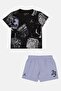 Toddlers Boy 2 Pieces Graphic Print T-Shirt With Shorts Set, Multicolor - 2