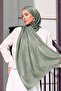 Satin Textured Janjanlı Evening Dress Shawl Şağla 102 - 7