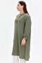 Hakim Collar Stripe Sleeve Shirt - 5
