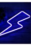 LED Lightning Decor Light Neon Sign Blue 34.5x14x1.2cm - 4