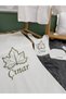 10 Piece Embroidered Hospital Discharge Set with Sycamore Leaves - 5