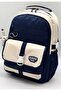 Unisex Satin Water Resistant Fabric Multi-Compartment Middle School High School School Travel and Backpack - 3
