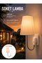 Adjustable Socket Lamp Night Reading Light