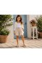 Girls' Pompom Velcro Summer Sandals - 6