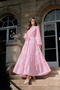 Imported Premium Suezene Embroidered Belted Brode Fisto Dress Suitable for Hijab - 2