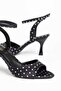 Ronda Polka Dot Women's Ankle Strap Heeled Sandals - 2