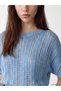 Vizyon New Season Boat Neck Openwork Women's Knitwear Sweater - 3