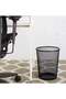 10L Mesh Waste Bin 24X26Cm Black - 7