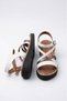 9688 Women's Bronze Detailed Thin Cross-Strap Sandals - Women's Casual Stylish Sports Sandals - 5