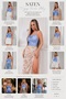 Women's Satin Degaje Collar Strap Long Blouse Dress Stylish Summer Casual & Event Wear - 7