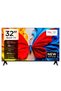32 Inch Smart TV QLED HDR 10 Google TV, Dolby Audio, 60Hz, Game Mode, Multiple Eye Care with Slim Design (2025 Model), 32S5K Black