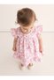 Gots Certified Fabric 100% Cotton Muslin Butterfly Baby Girl Dress 1-6 Years - 3