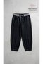 Plus Size Elastic Waist Pocketed Lycra Denim Mom Cut Women's Trousers - 2