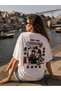 Women's Oversize Printed 100% Cotton T-Shirt - 3