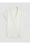 Vizyon New Season Shirt Collar Muslin Women's Beach Dress - 5