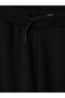 Black Elastic Waist Girls Jogger Sweatpants - 4