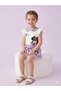 Girl's Minnie Mouse Shorts Set with Collar, Cotton Summer 2-Piece Set, Ages 2-8 - 3