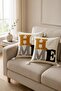 Premium Punch Embroidery Cushion Cover 40 cm X 40 cm - 1 Piece - 6