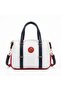 Women's Multi-Section Adjustable Long Strap Medium Size Hand and Shoulder Bag (Size 29X20 cm)