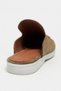 Letty Rome Beige Suede Leather Flat Sole Women's Loafer Slippers - 8
