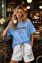 100% Cotton Oversize Unisex T-Shirt Shorts Set Premium Basic Comfortable Summer Casual Combination - 2