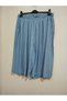 Premium Quality, Tencel Woven Fabric, 2 Pockets, High Waist, Wide Capri Pants - 3